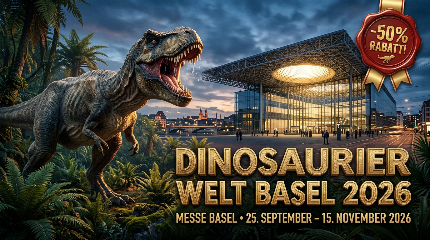 DINOSAURIER WELT SCHWEIZ 2026